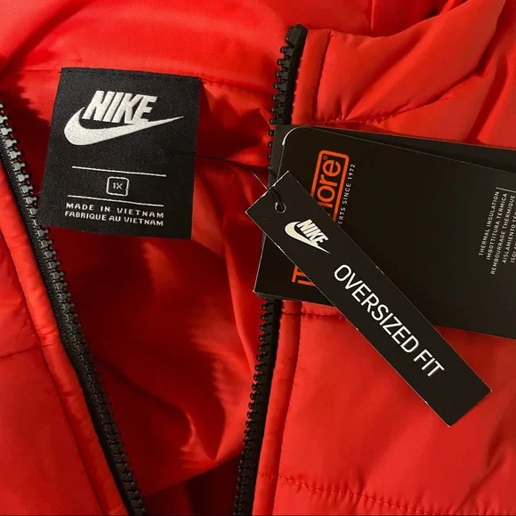 Nike Jacket NSW Core red Sportswear puffer coat - Picture 3 of 7